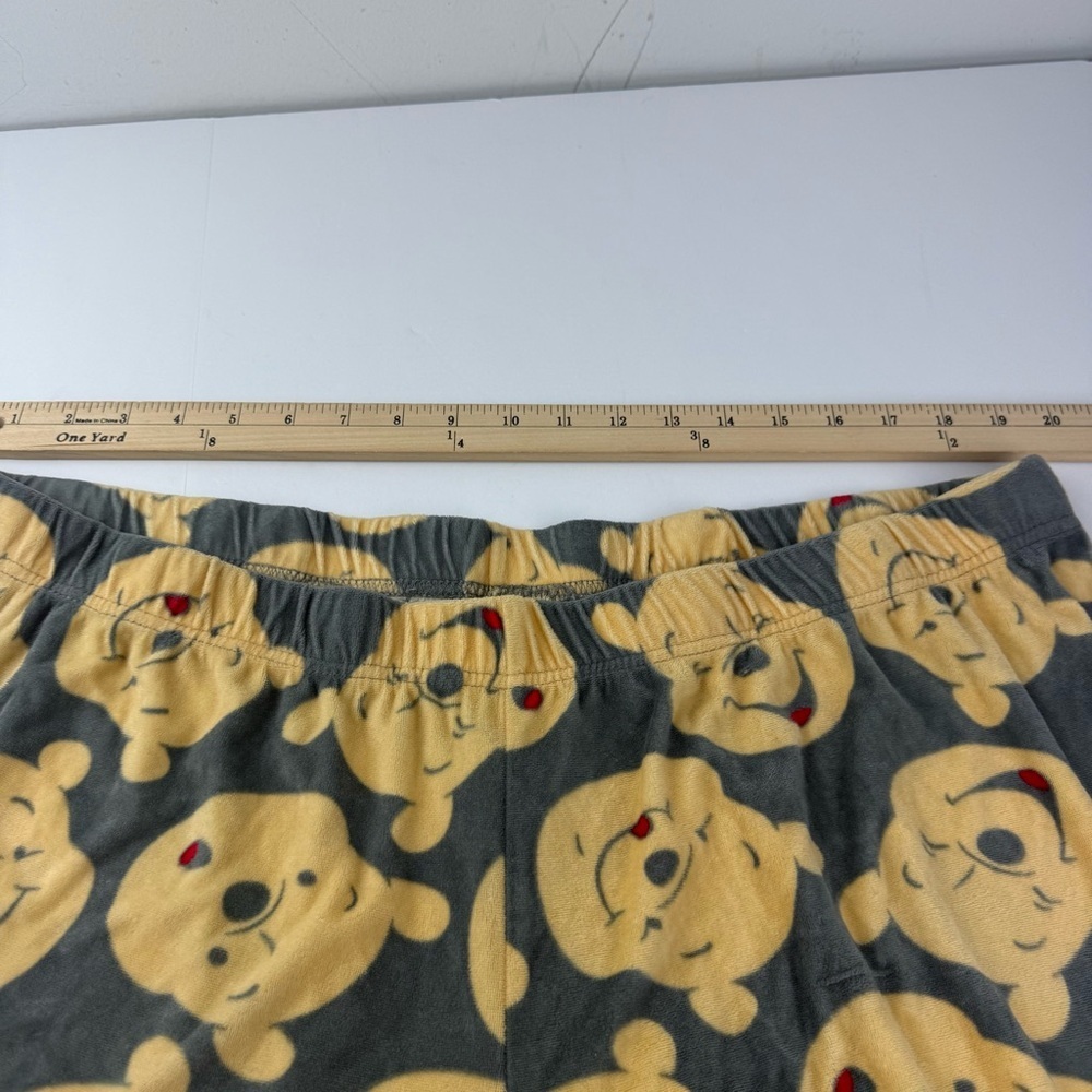 Winnie The Pooh Disney Womens 3X Pajama Lounge Joggers Pants Fleece Stretchy - Picture 6 of 9